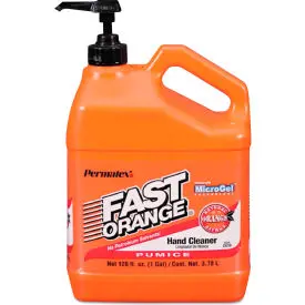 Fast Orange® Pumice Hand Cleaner, Citrus Scent, 1 Gallon Dispenser 1