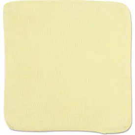 Rubbermaid® Microfiber Cleaning Cloths, 12 X 12, Yellow, 24/Bag 1