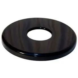 Ultraplay Coated Steel Flat Lid For 32 Gallon Trash Can, Black 1