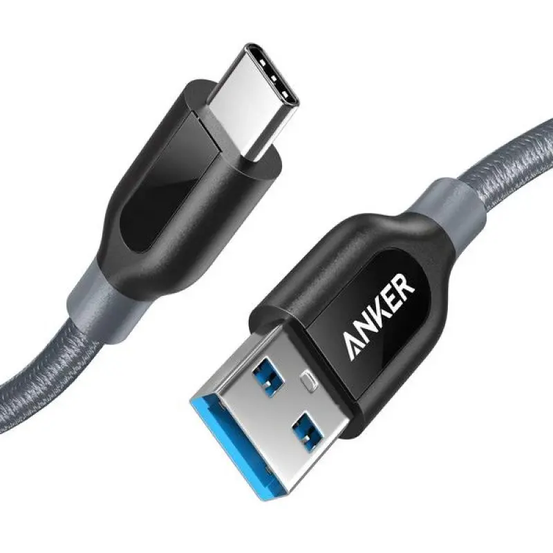 Anker Powerline+ Usb-C To Usb 3.0 Cable 3Ft. (Gray) 1