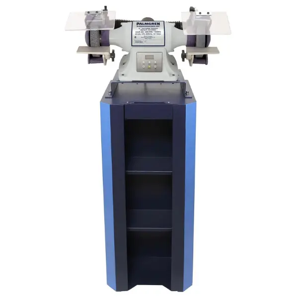 6" Vs Bench Grinder & Dust Collector Stand Combo 1