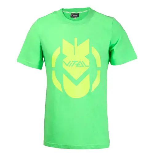Vital Green Bomb Logo T Shirt 1