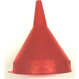 Funnel King® Red Safety Polyethylene 1 Pint Funnel W/ 50 Micron Filter Screen - 32091 Minimum Of 24 1