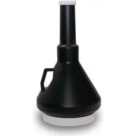 Funnel King® 1-1/3 Quart Double Capped Funnel - Black - 32125 Minimum Order Of 15 1