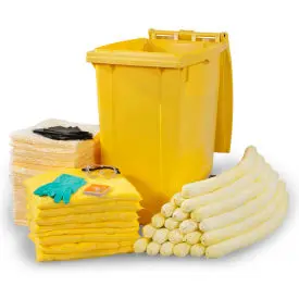 Esp 90 Gallon Hazmat Wheeled Dash Spill Kit 1
