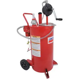 Lincoln Lubrication 25 Gallon Fuel Caddy With 2-Way Filter System - 3677 1