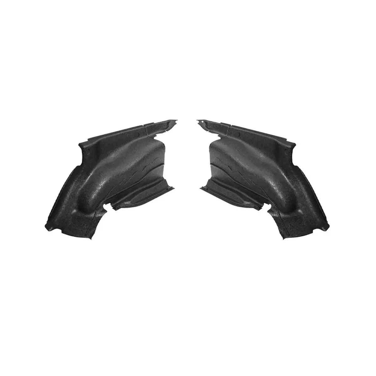 Cargo Wheelhouse Covers (L/R) - 11-18 Wrangler Jku (4Dr) B1013636-Blk1-Aa 1