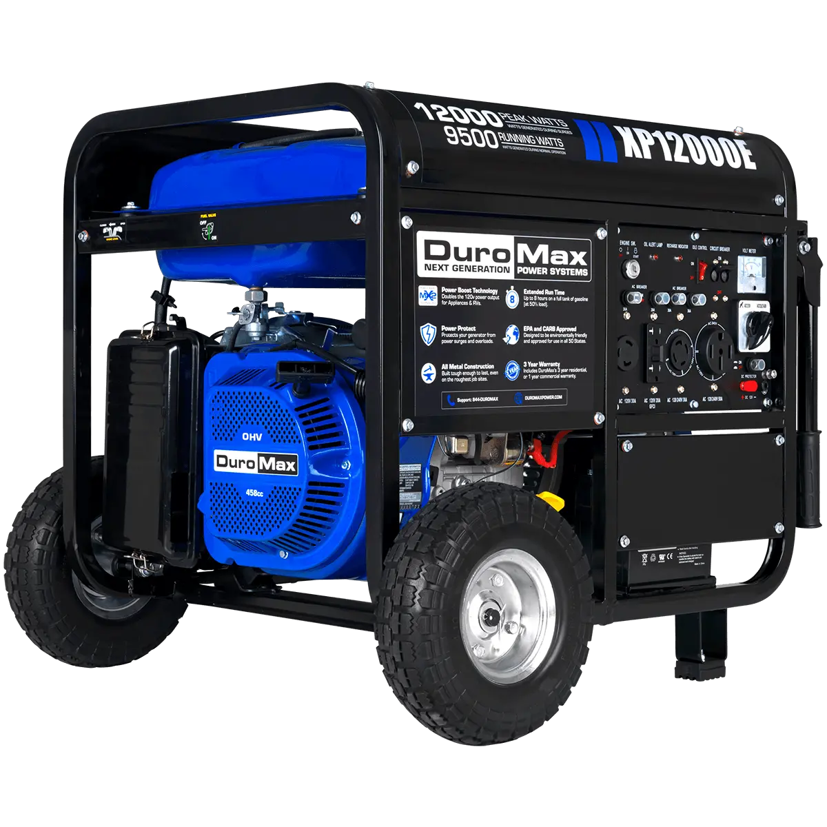 12,000 Watt Gasoline Portable Generator 1