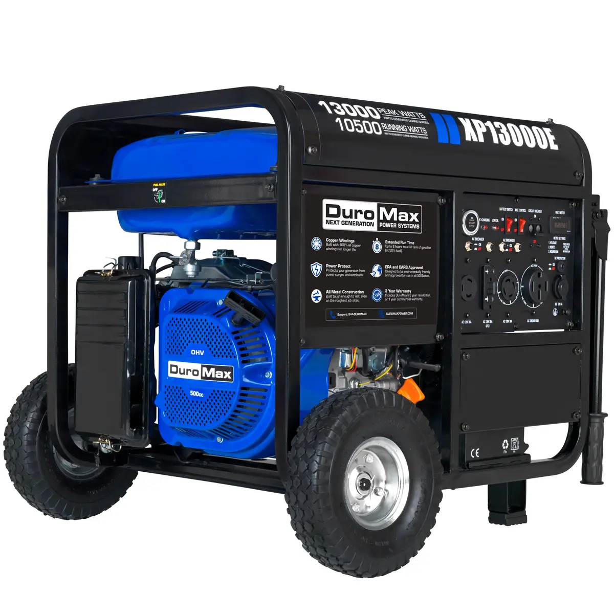 13,000 Watt Gasoline Portable Generator 1