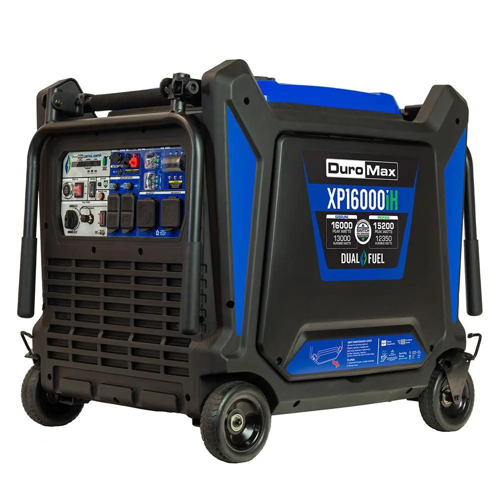 16,000 Watt Portable Dual Fuel Inverter Generator - Quiet, Low Thd 1