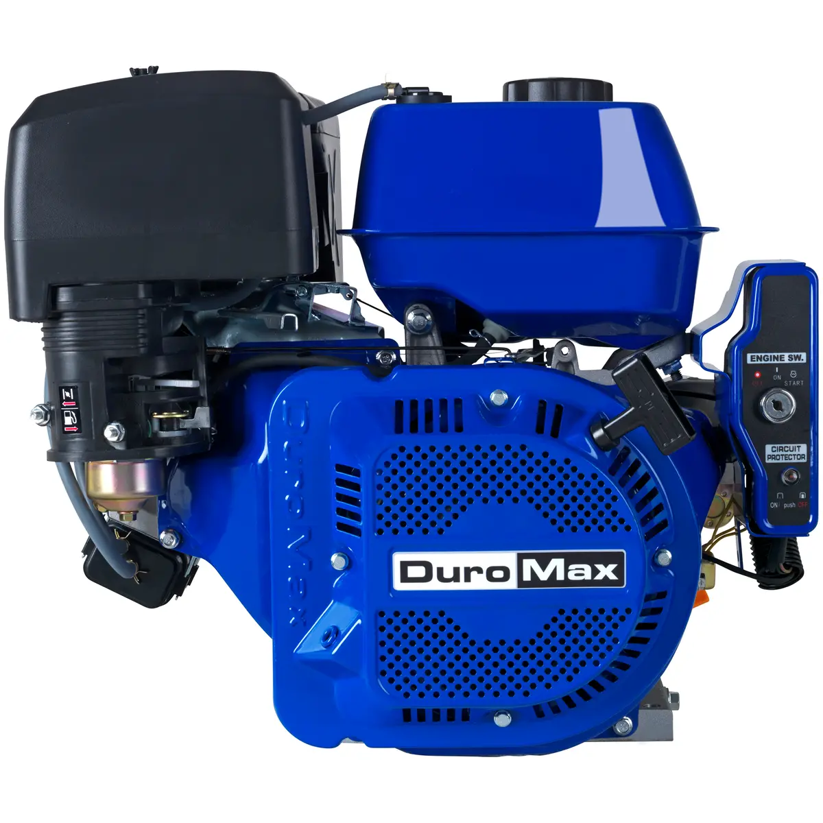 439Cc 1-Inch Shaft Recoil/Electric Start Gasoline Engine 2
