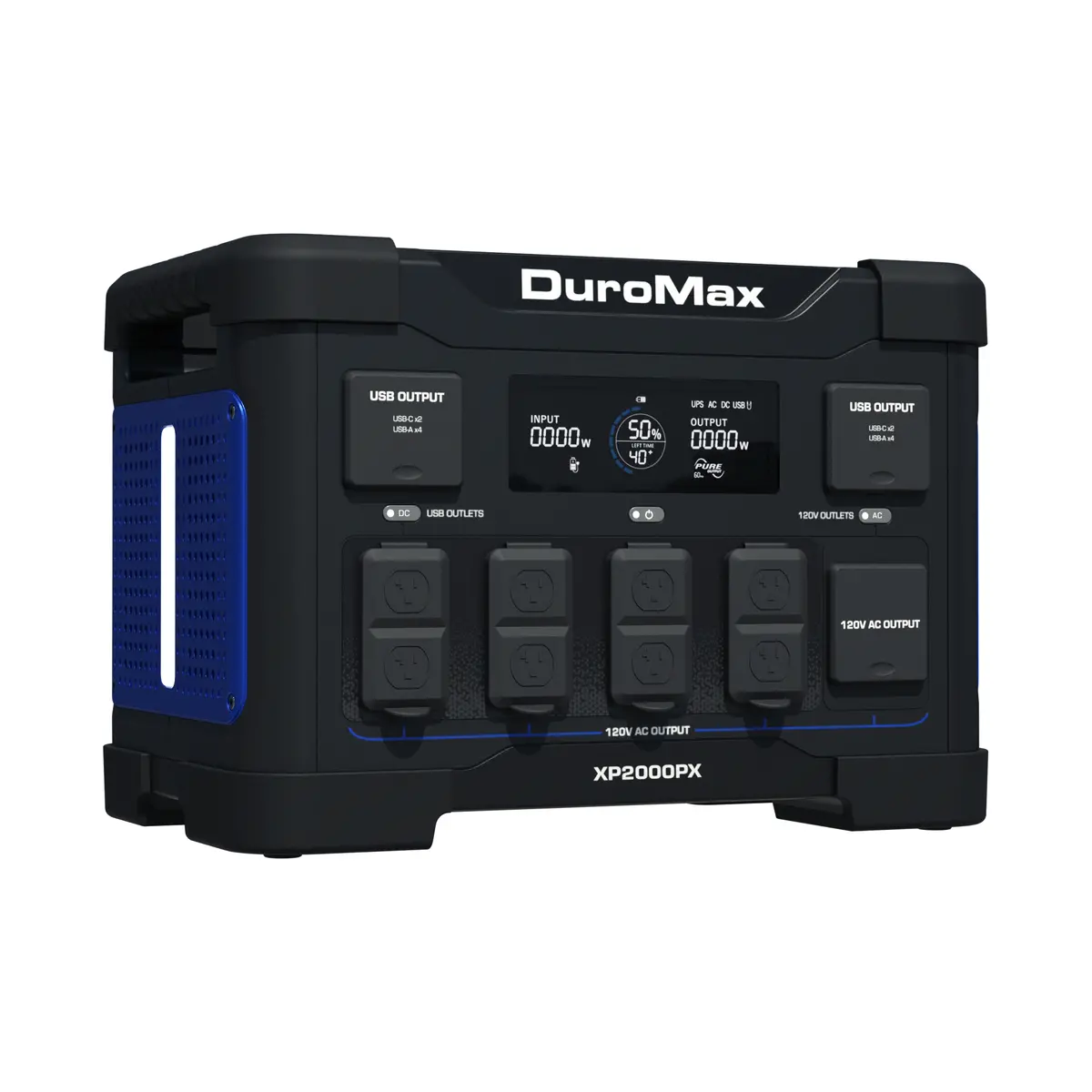 2000 Watt 1843 Wh Lifepo4 Portable Battery Backup Power Station 1
