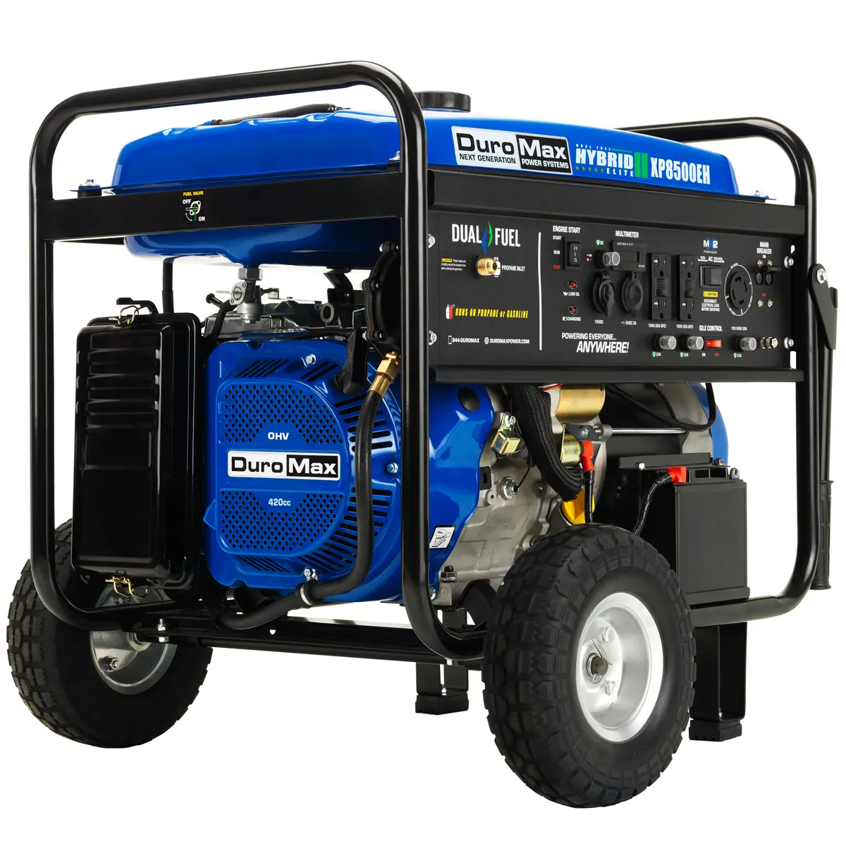 8,500 Watt Dual Fuel Portable Generator 1
