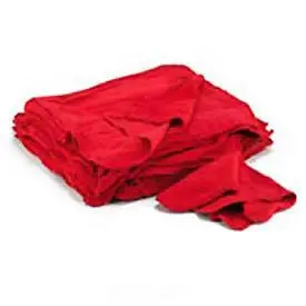 Red Cotton Shop Towels - 14"W X 15"D - Ufsn900rst 1