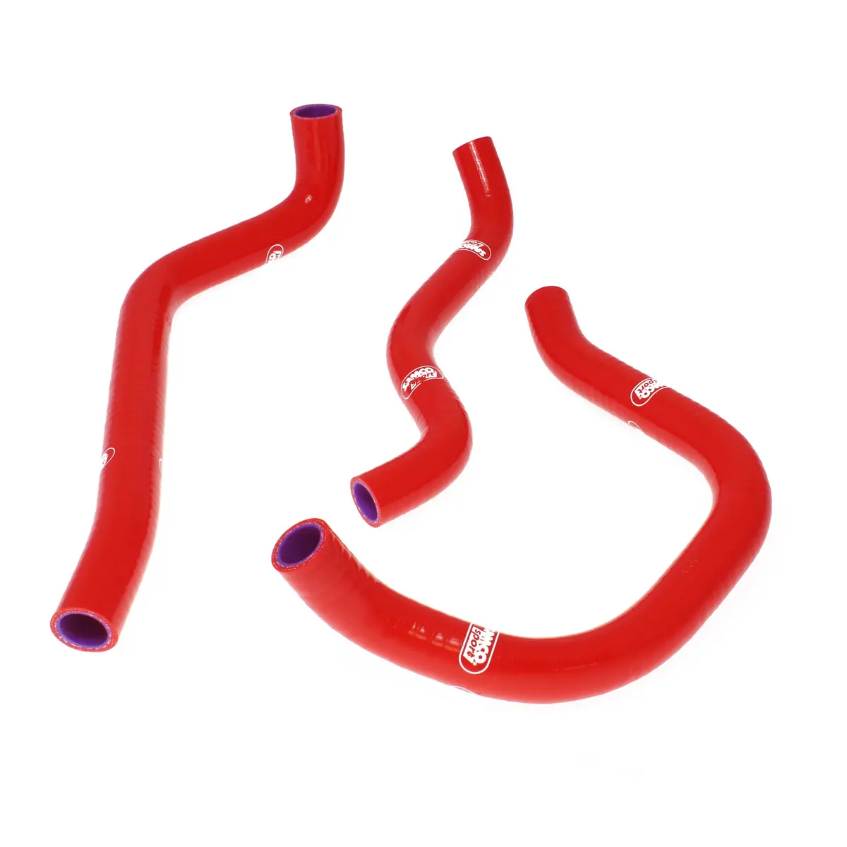 Yamaha Tz 250 4Dp / 4Tw 1992 - 1999 Samco Sport Silicone Hose Kit  & Stainless Hose Clips Yam-34 1