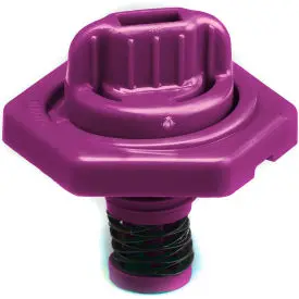 Spectrum Container Vent, Purple Minimum Of 15 1