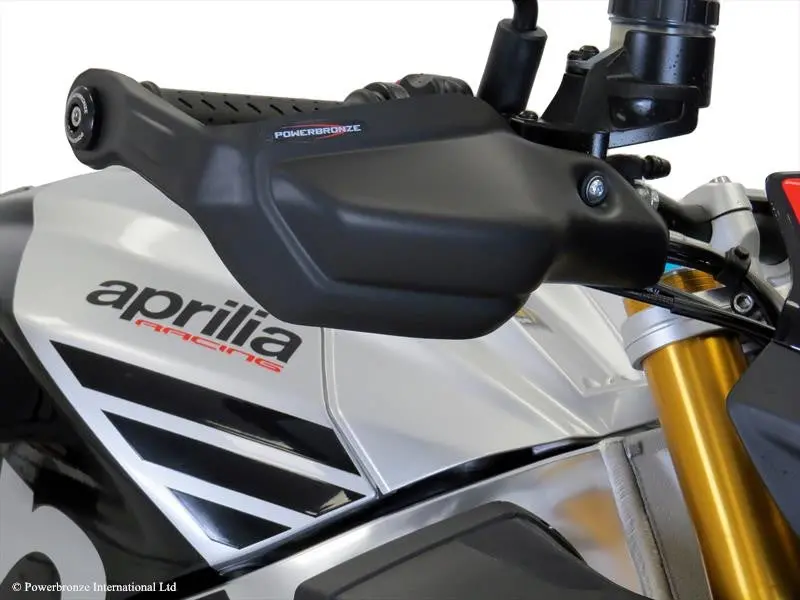 Aprilia Tuono V4 2015-2020  Handguard/Wind Deflectors By Powerbronze 1