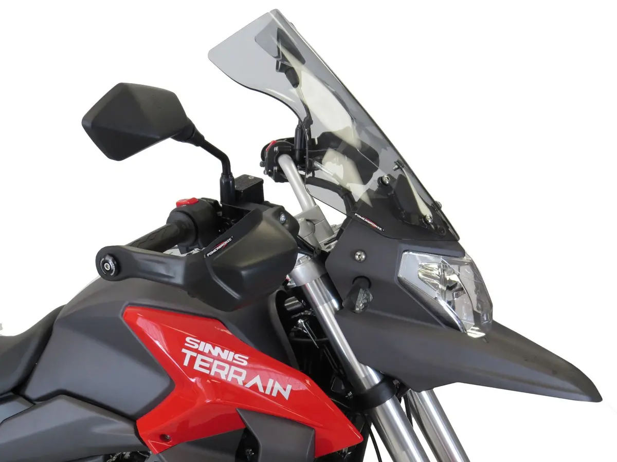 Sinnis Terrain 125Cc  17-2023  Light Tint (445 Hi) Touring  Screen By Powerbronze.. 1