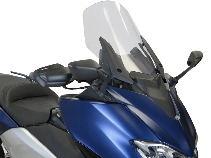 Yamaha Tmax 530 17-2019 Matt Black Handguard/Wind Deflectors Powerbronze 1