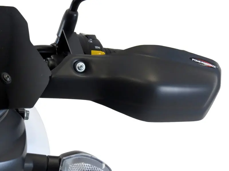 Suzuki Sv650x       2017-2024  Matt Black Handguard/Wind Deflectors Powerbronze 1