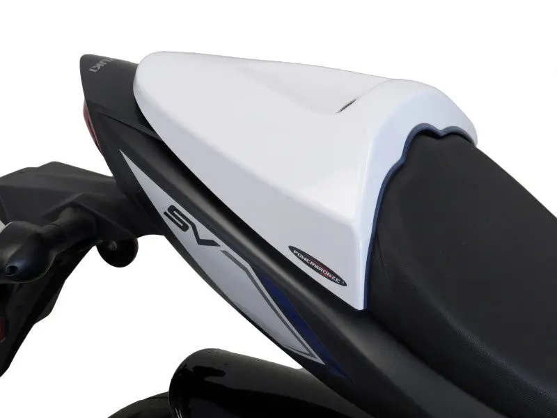 Suzuki Sv650 16-2024 Black & Silver Mesh Seat Cowl Seat Hump Powerbronze Rrp £90. 1