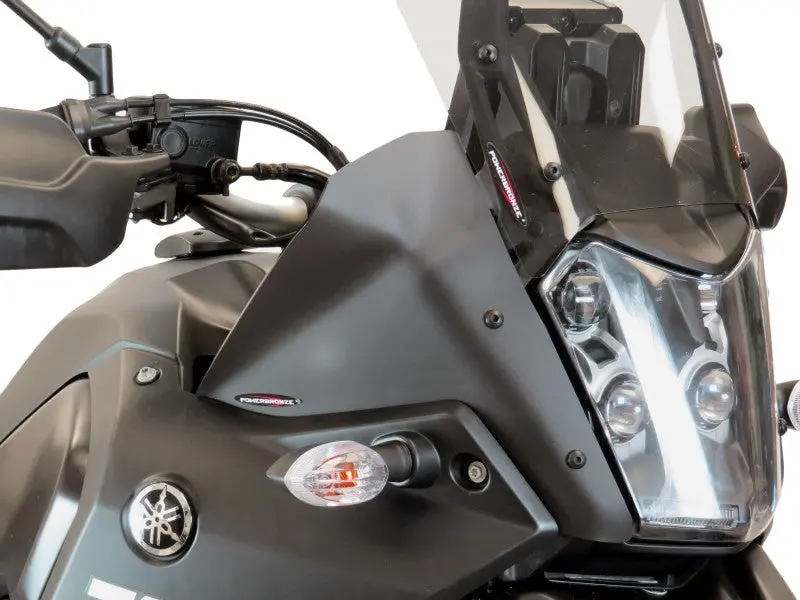 Yamaha Tenere 700 2019-2021  Clear Wind Deflectors By Powerbronze Rrp £83 1