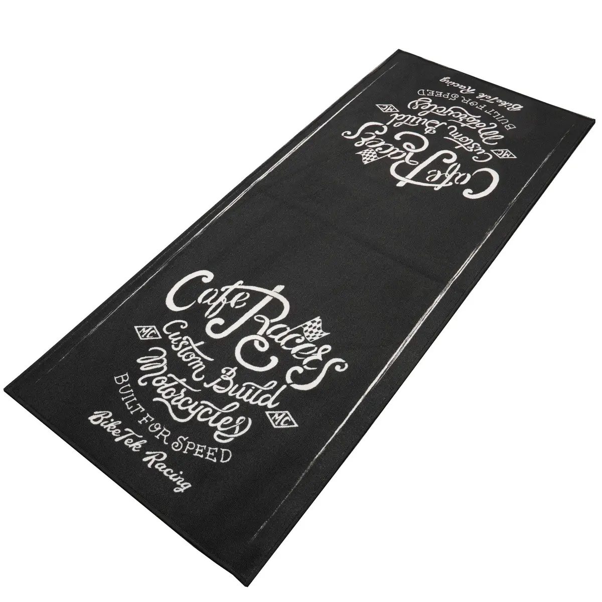 Biketek 'Series 7' Garage Mat - 'Cafe Racer / Custom' 190 X 80Cm 1