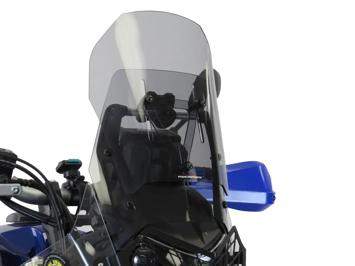Yamaha Tenere 700 19-2023 Dark Tint Adjustable  Screen Powerbronze.Rrp £149. 1