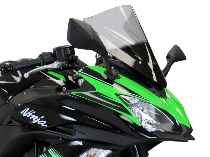 Kawasaki Ninja 650  17-2019  Airflow Light Tint Double Bubble Screen By Powerbronze. 1