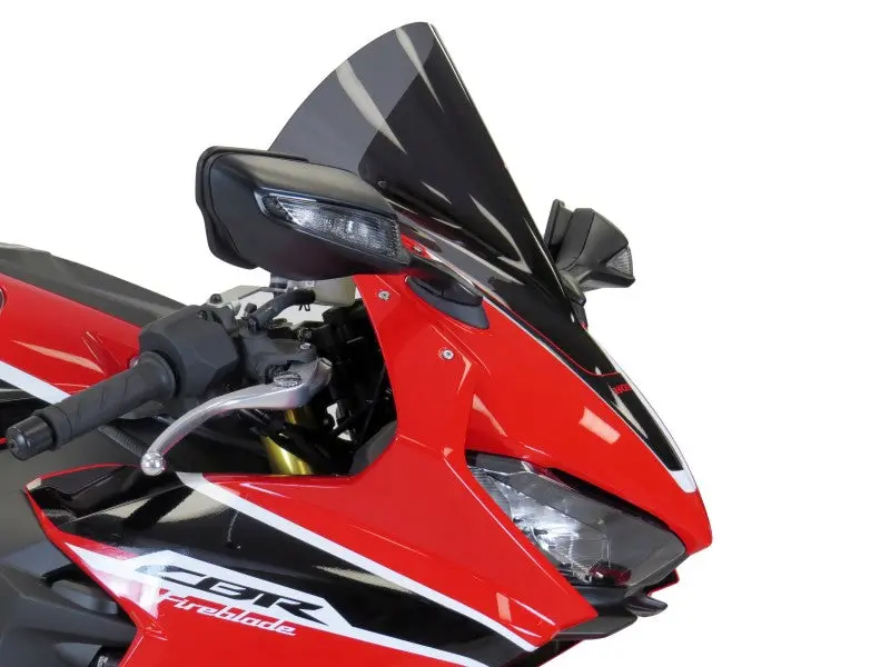 Fits Honda Cbr1000rr  17-2019 Airflow Light Tint Extra High Bubble Screen By Powerbronze 1