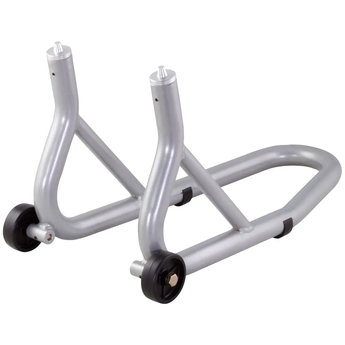 Biketek Race Aluminium Front Fork Pin-Style Track Paddock Stand - Grey 1
