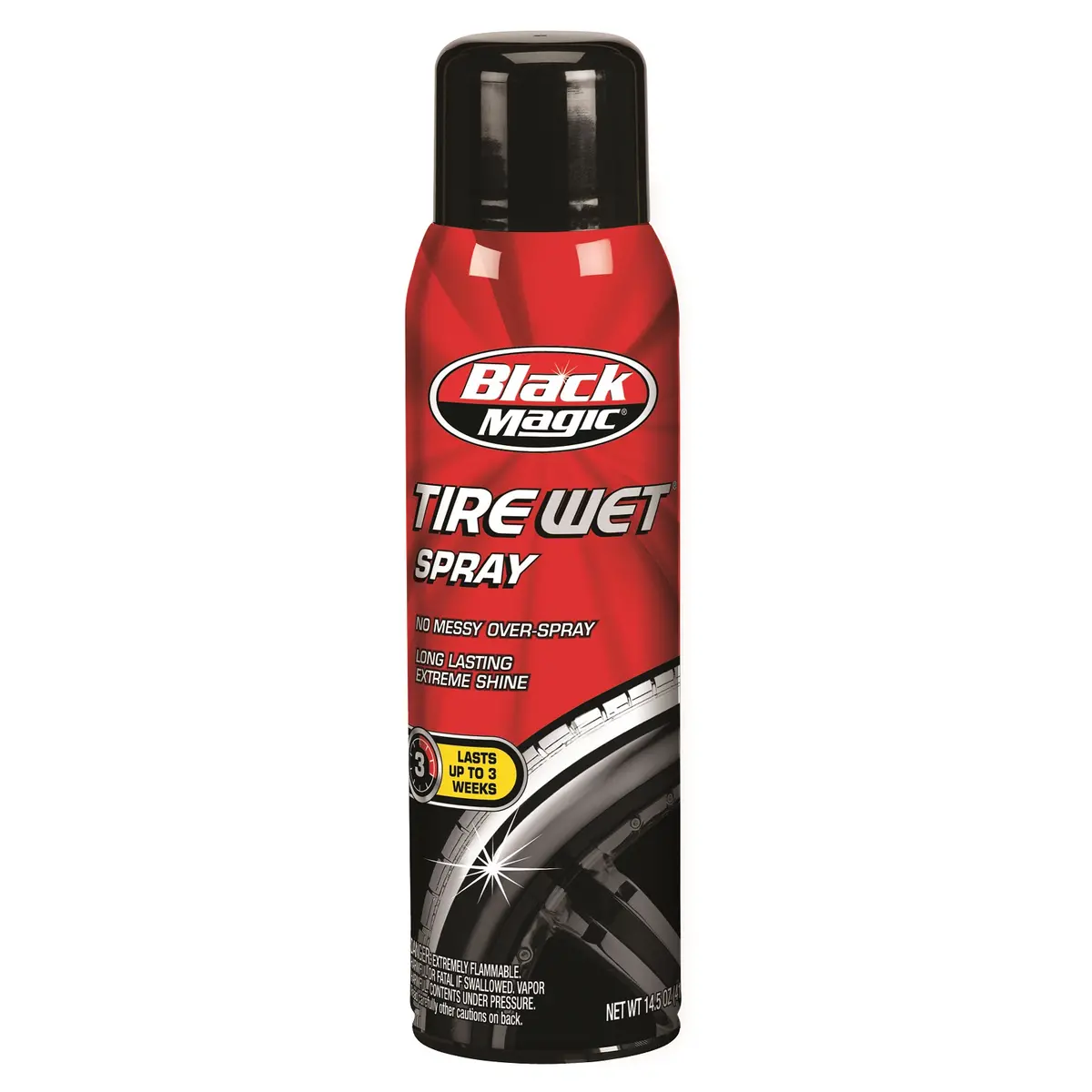 Black Magic Tire Wet Spray 1