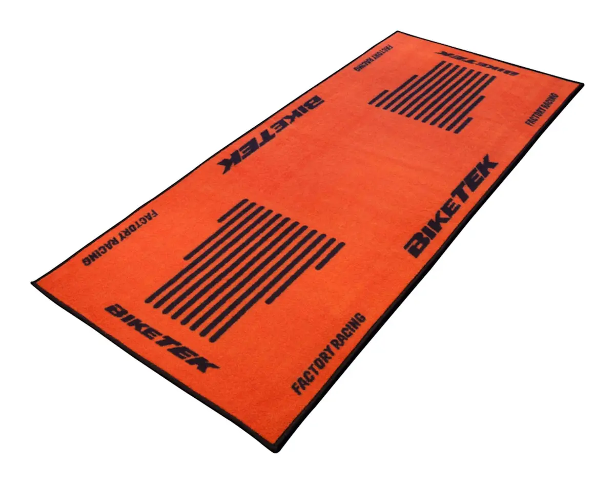 Biketek Garage Mat Series 3 Orange/Black 190 X 80 Cm 1