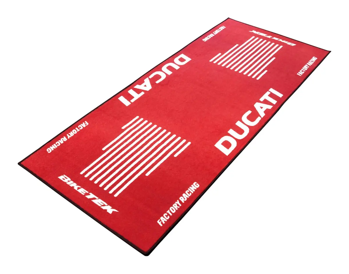Biketek Garage Mat Series 3  Ducati   190 X 80 Cm 1