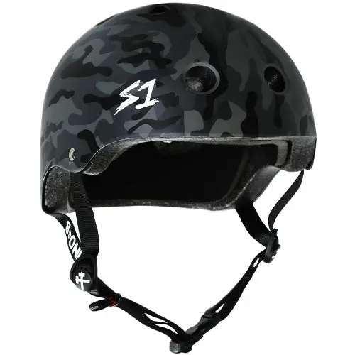 S1 Lifer Helmet Black Camo Matte 1