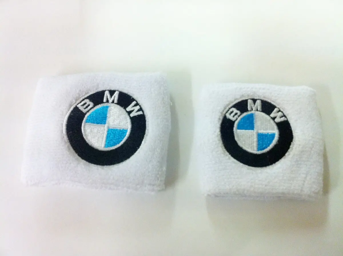 Bmw White Motorcycle Front & Rear Brake Master Cylinder Shrouds, Socks, Covers Mbb 1