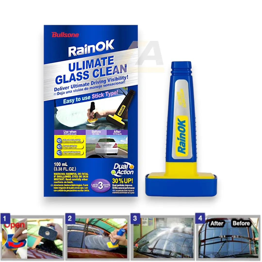 Bullsone Rain Ok Ultimate Glass Clean 100G 1