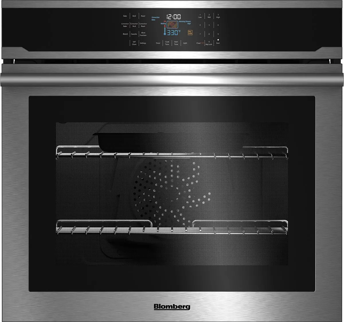 30" 5.7 Cu.Ft. Built-In Single Electric Wall Oven, True Convection, Stainless Steel 1