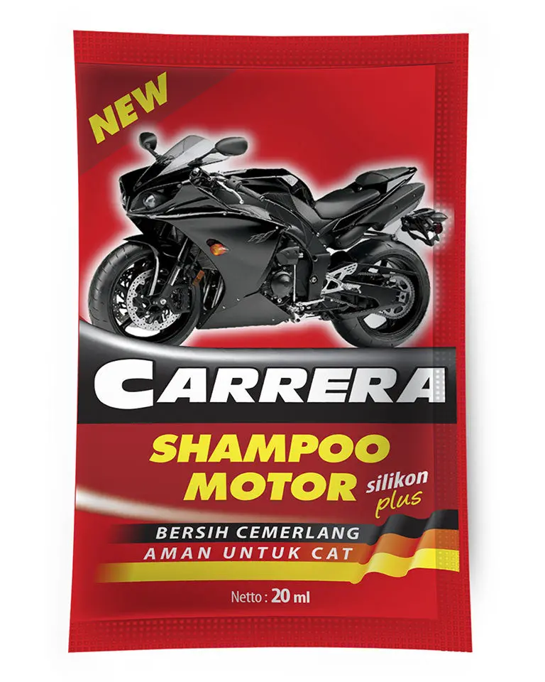 Carrera Motorcycle Shampoo 20 Ml Strip 12 Pcs 1