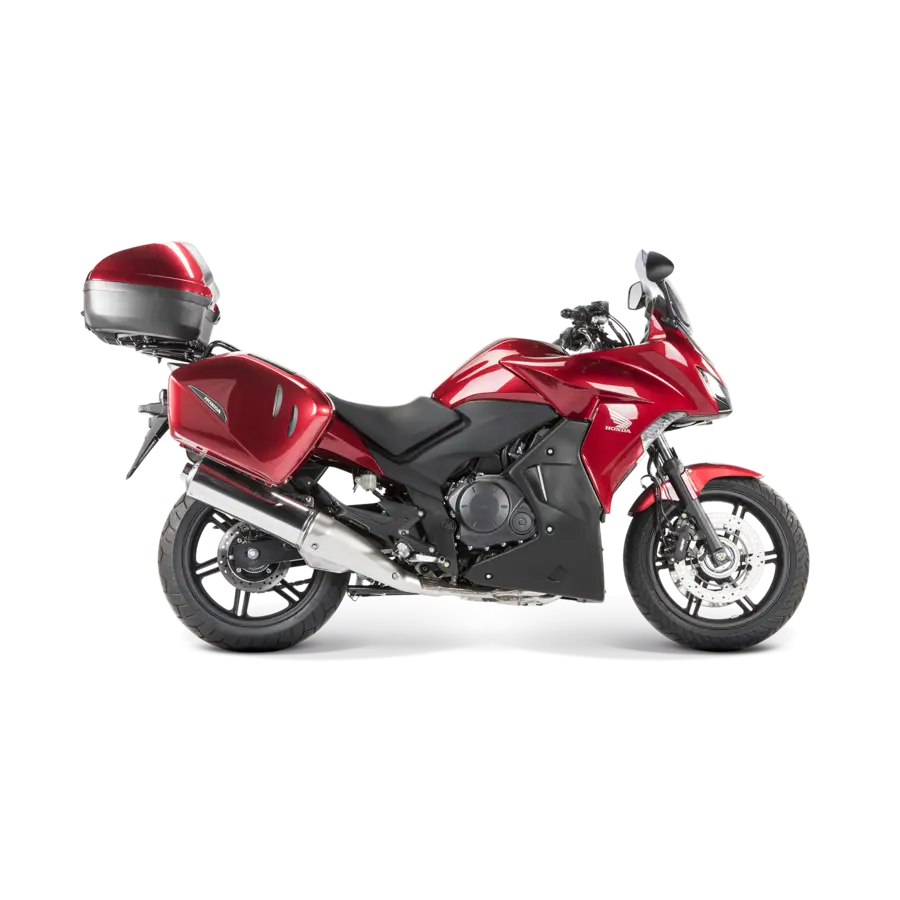 Fits Honda Cbf1000 Aug 10-2016 Fairing Lowers Gloss Black With Silver Mesh Rrp £331 1