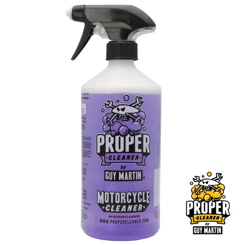 Guy Martin Proper Motorcycle Cleaner Starter Pack Bottle & Refill Pouch 2X750ml 1