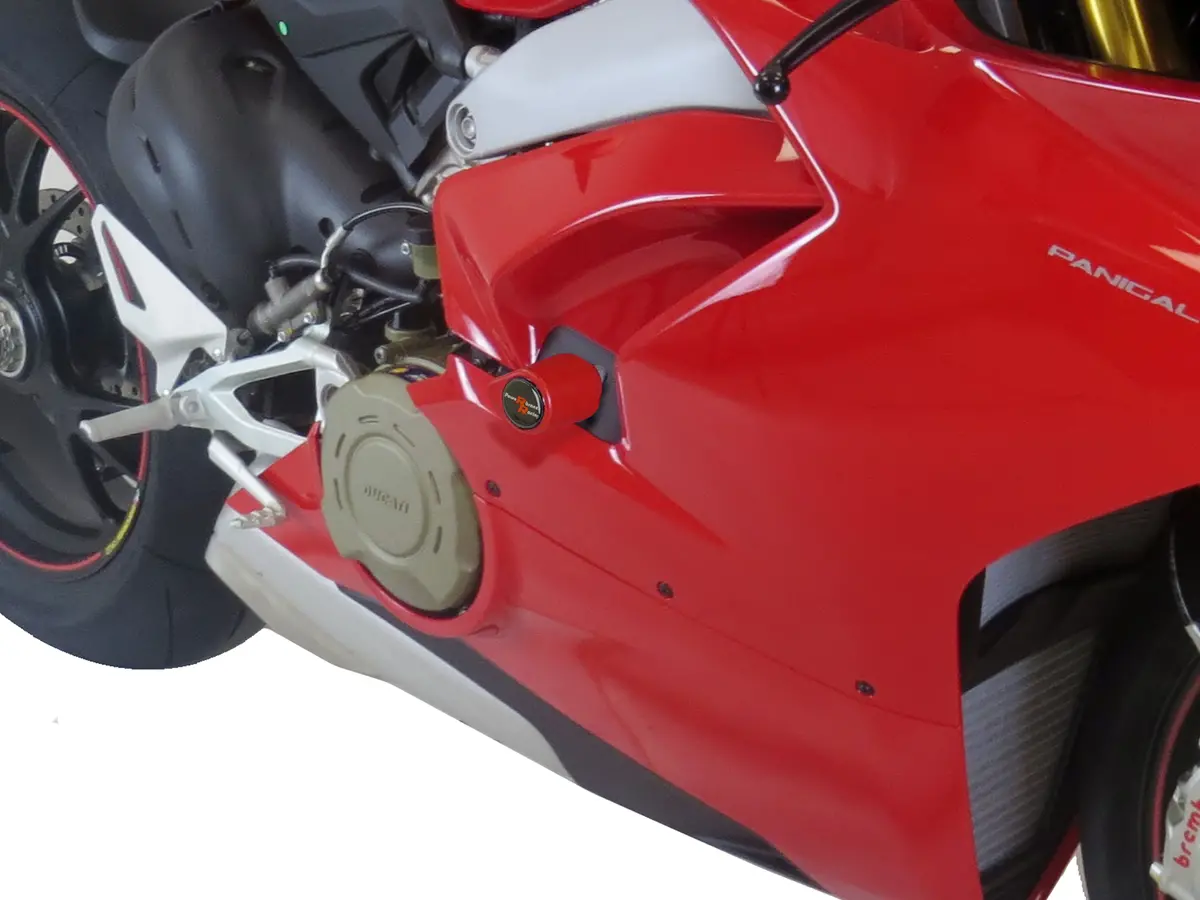 Ducati Panigalle V4  18-2022  Black High Impact  Crash Protection  By Powerbronze  Rrp £136 1