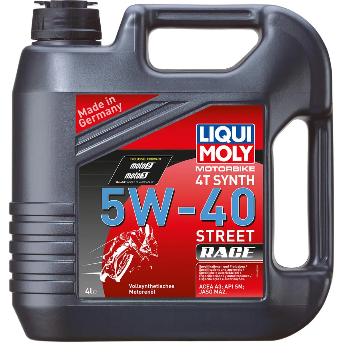 Liqui Moly 4T 5W-40 Street Race Fully Synthetic (4 Liter) 1