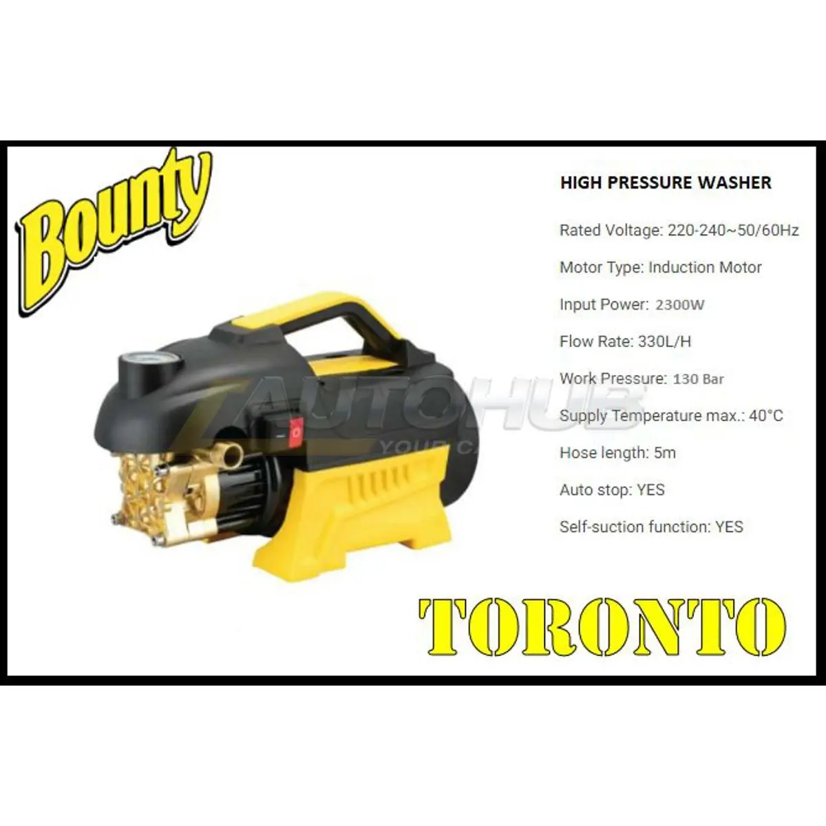 Bounty Induction Motor Pressure Washer 1