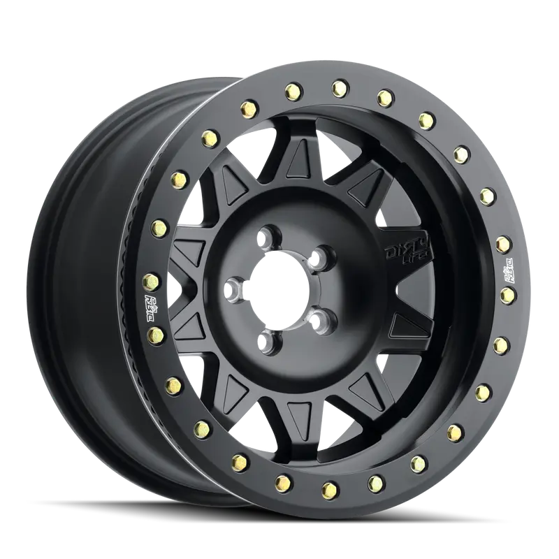 Satin Black Beadlock Wheel - 5X5.5 - 17X9 14Mm (Call For Price) 1