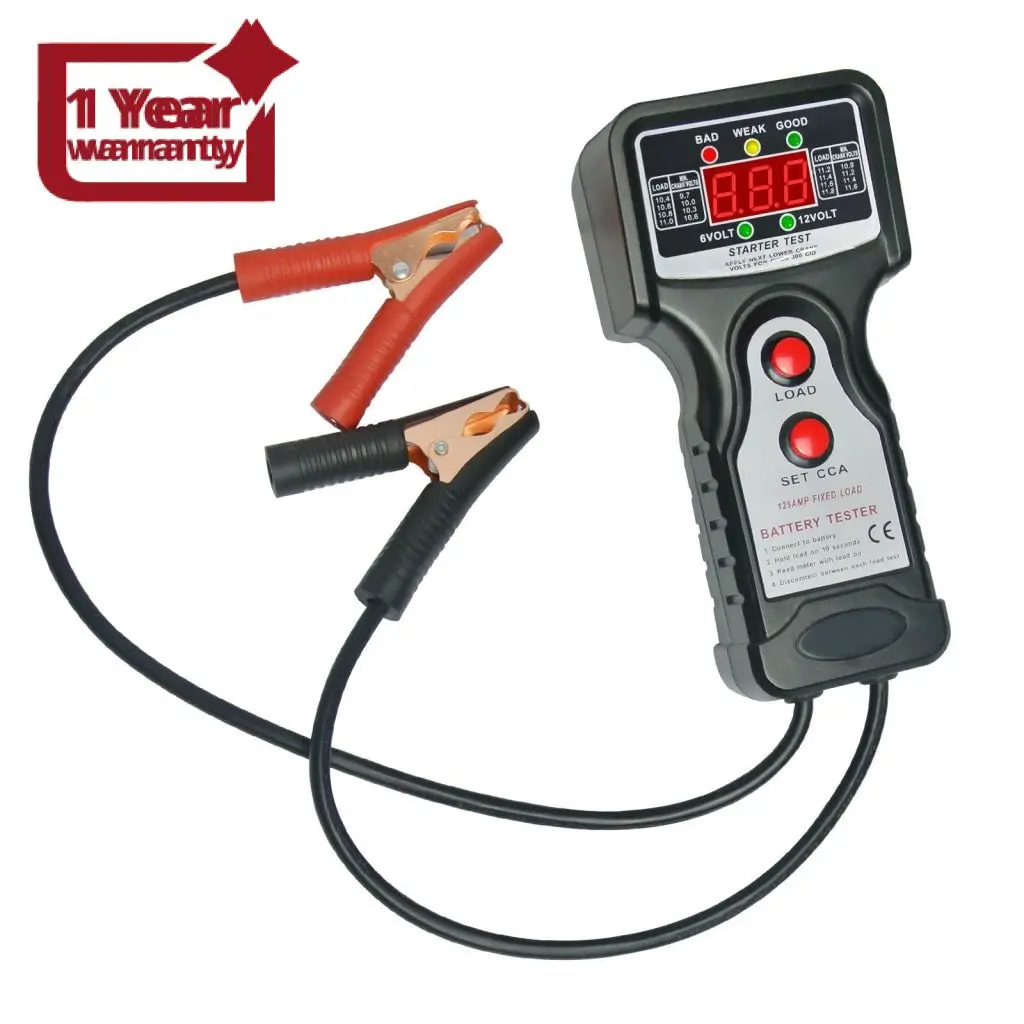 E04-016 Car Automotive Vehicular Battery Load Tester Checker 6V & 12V Led Indicator Ce Marking 1