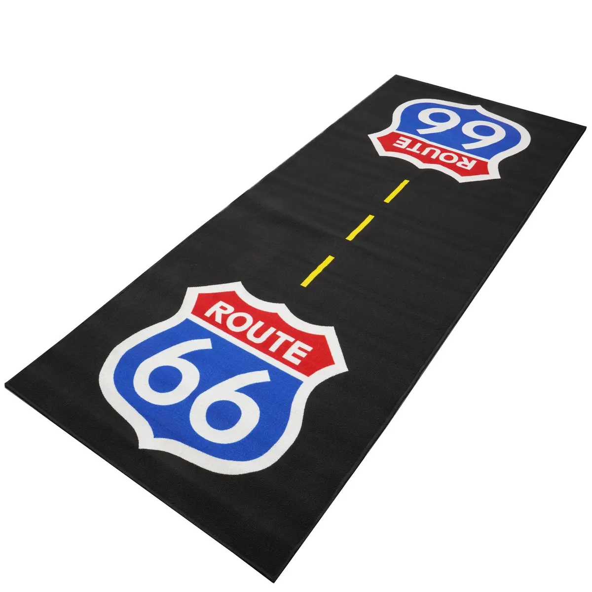 Biketek Series 3 Route 66 Garage Mat 190 X 80Cm 1