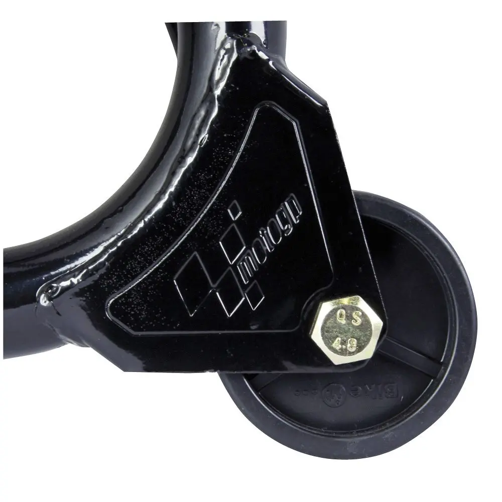 Motogp Round Tubing Rear Track Paddock Stand - Black 2