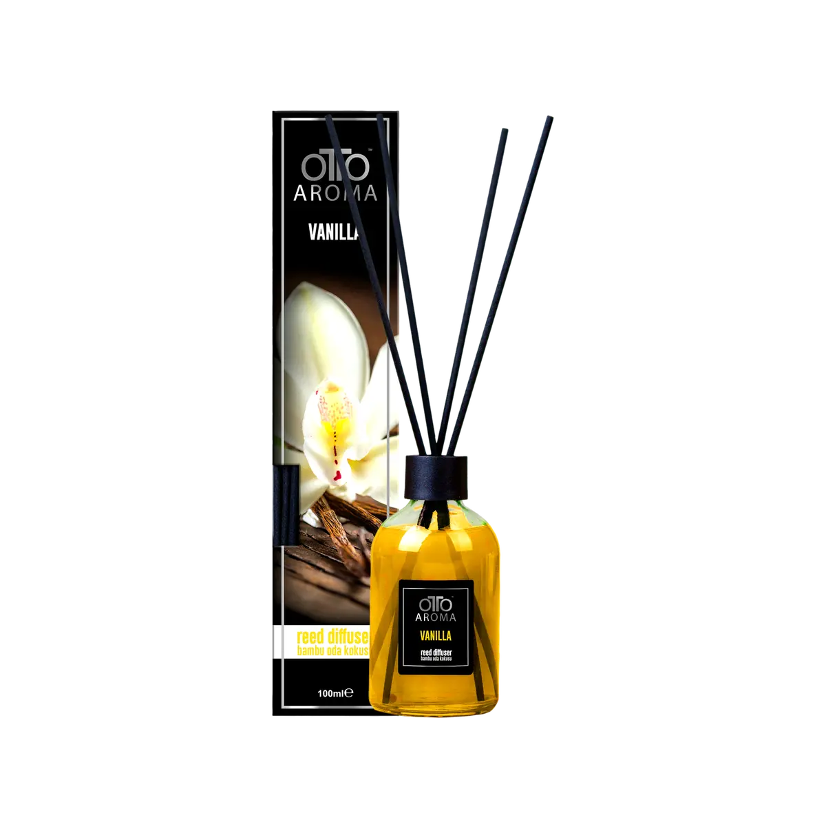 Otto Aroma Reed Diffuser With Sticks 100Ml (Vanilla) 1