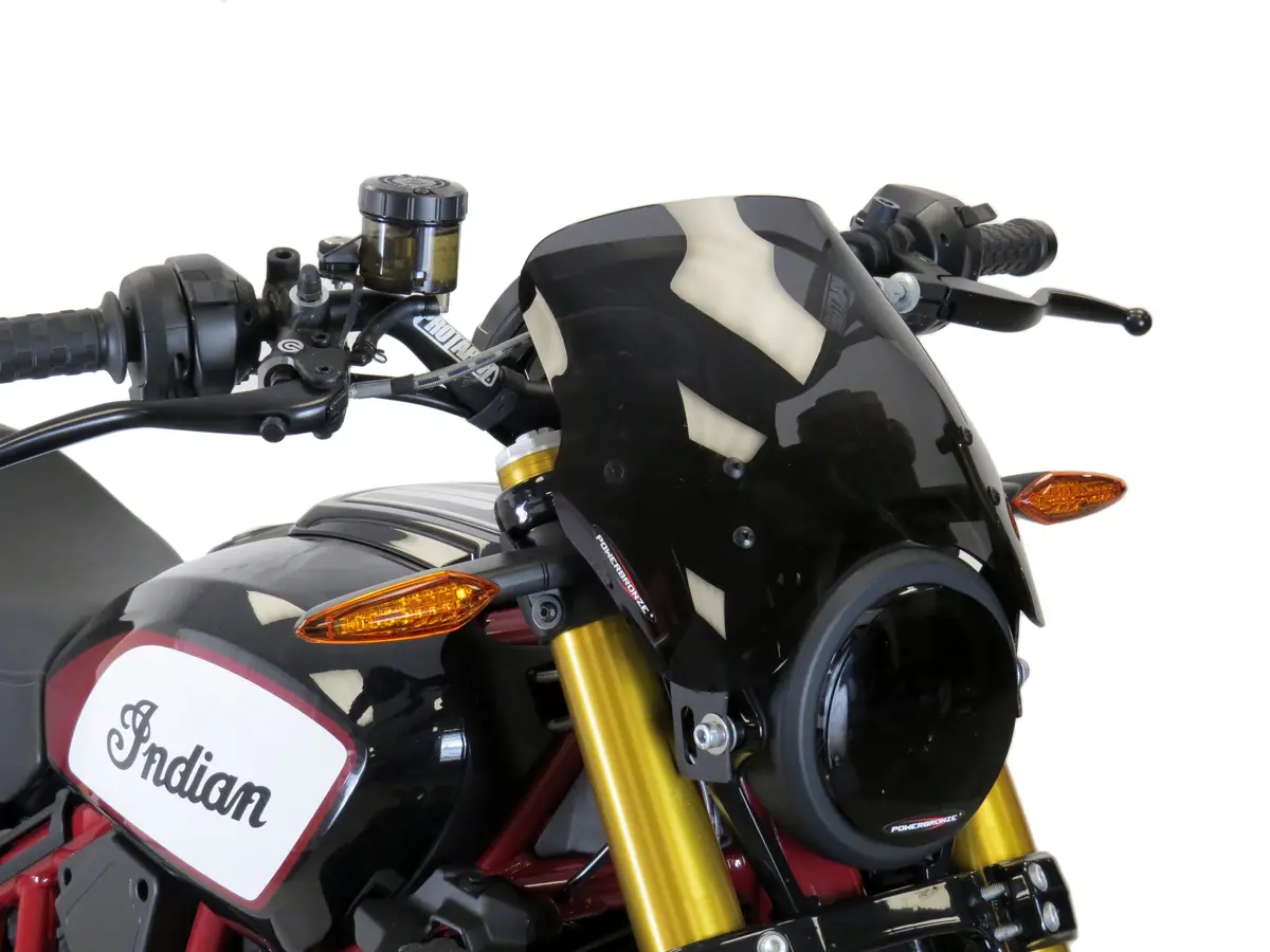 Indian Ftr1200 19-2025 Yellow (225Mm High) Light Screen Powerbronze. 2